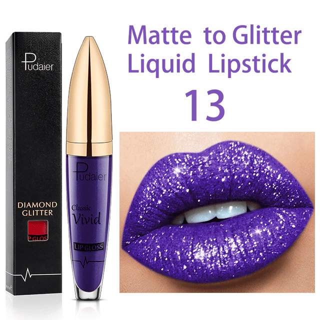🎁BUY 3 PAY 2 TODAY!🎁18 Color Diamond Shiny Long Lasting Lip Gloss👄 - Image 21