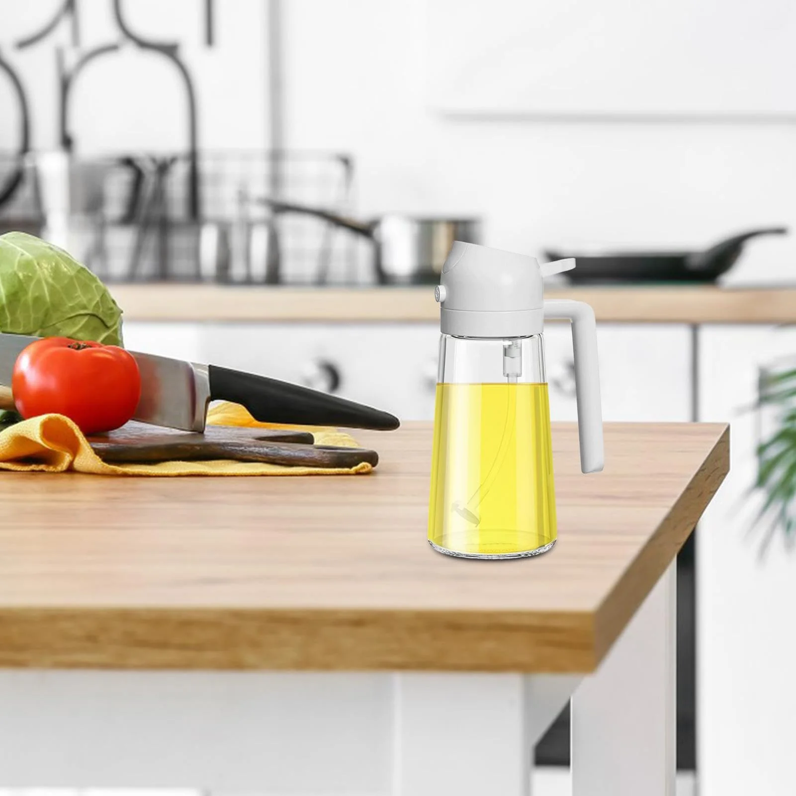 ✨Hot Selling💕2 in 1 Glass Oil Sprayer & Dispenser🔥 - Image 11