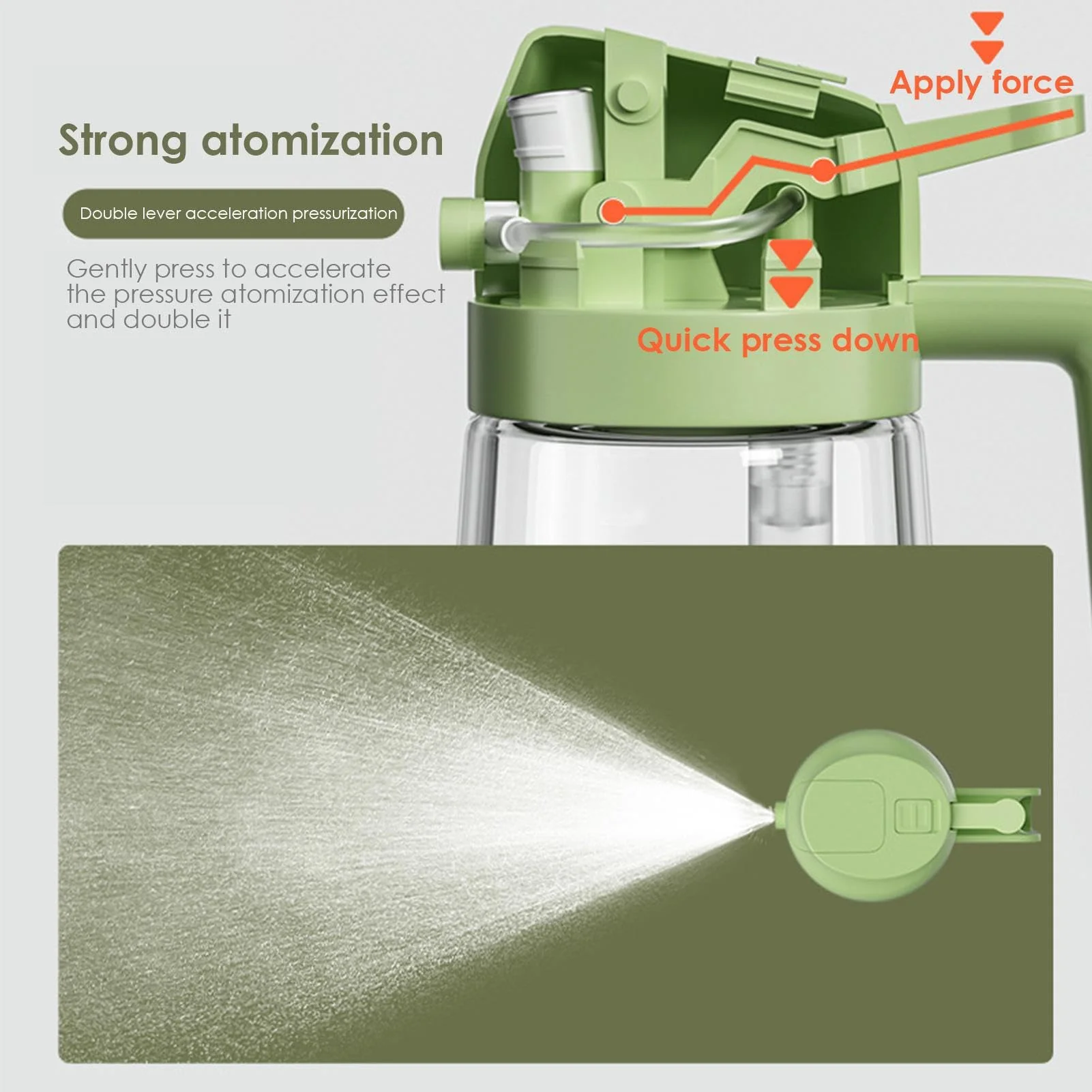 ✨Hot Selling💕2 in 1 Glass Oil Sprayer & Dispenser🔥 - Image 3