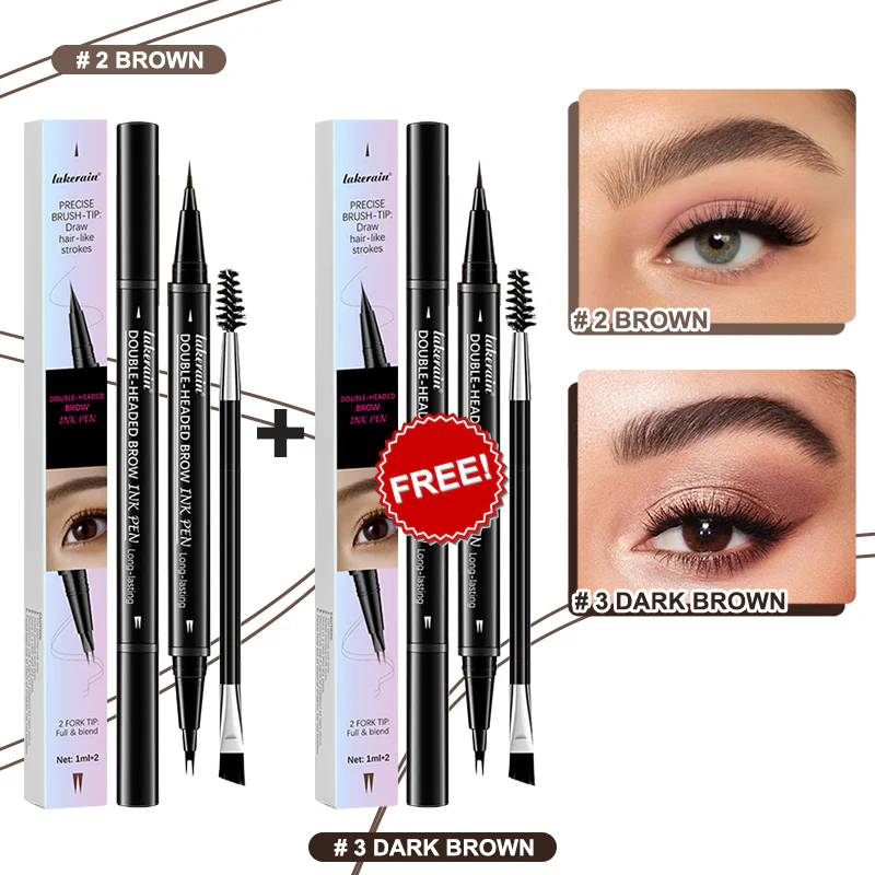💖BUY 1 GET 1 FREE 💖2-in-1 4D Eyebrow Pencil (Natural Brow Makeup and Eyelash Line) - Image 20