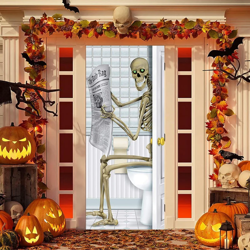 👻2025 Halloween Front Door Decoration - Image 11
