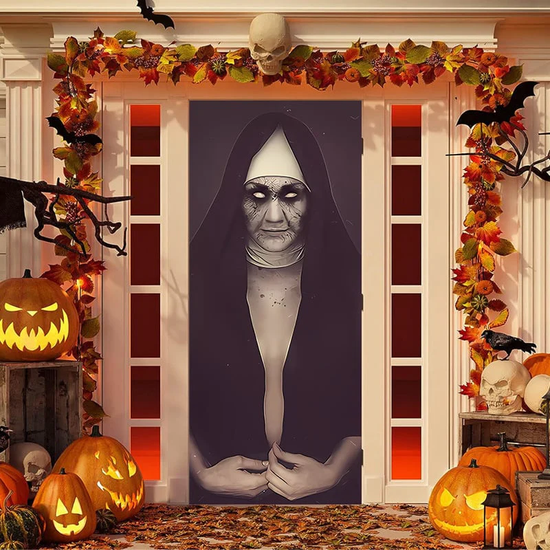 👻2025 Halloween Front Door Decoration - Image 8