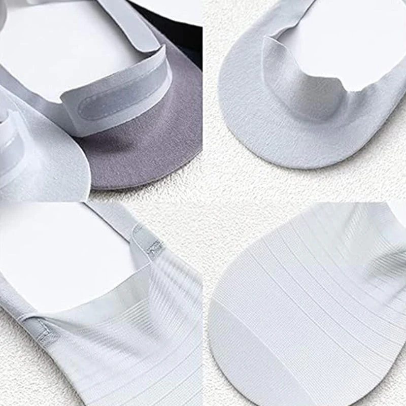 🔥BUY 2 GET 1 FREE / BUY 5 GET 5 FREE!!🔥High-quality Ice Silk No-Show Socks Set - Image 3