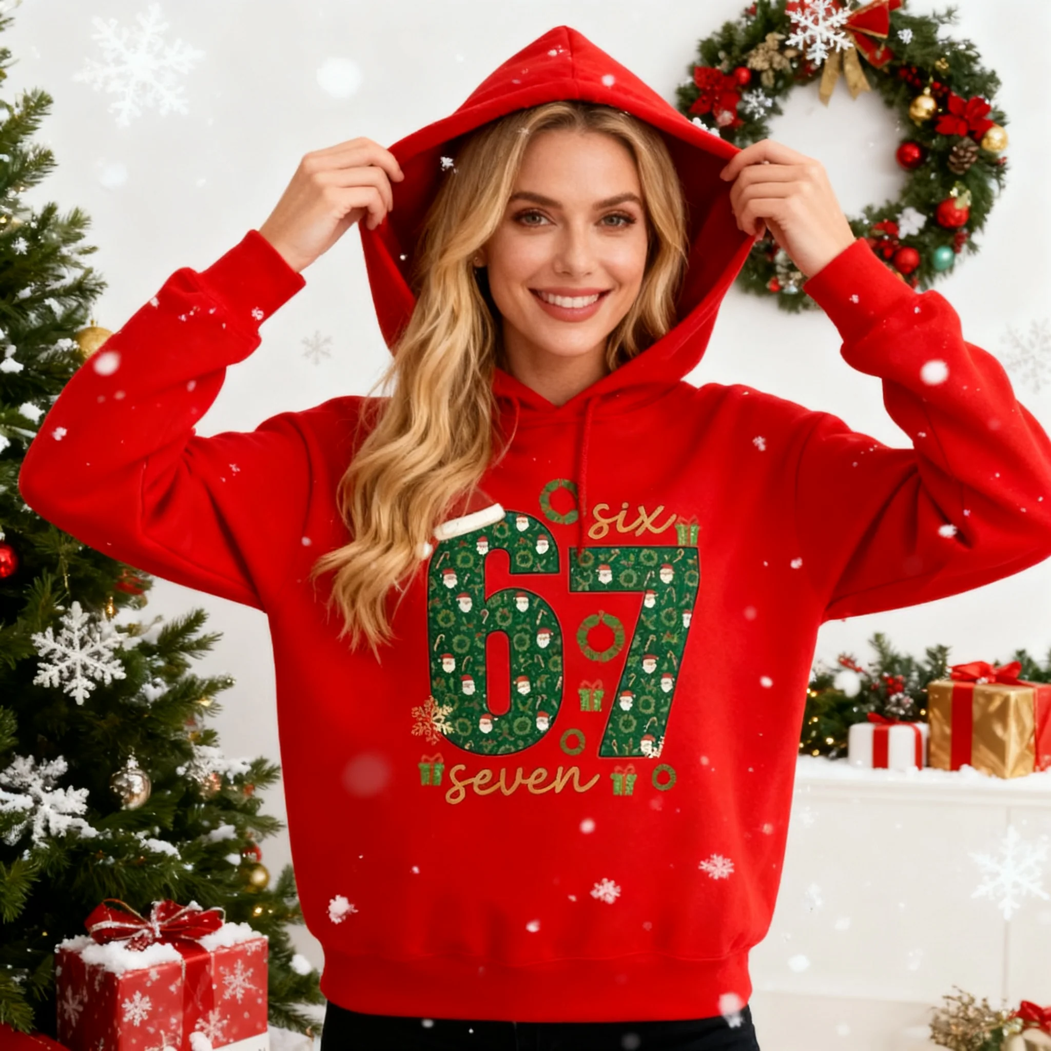 🎄🎅CHRISTMAS SPECIAL PRICE: £12.99!!🎁67 Christmas Long Sleeve Sweatshirt/Hoodie - Image 12