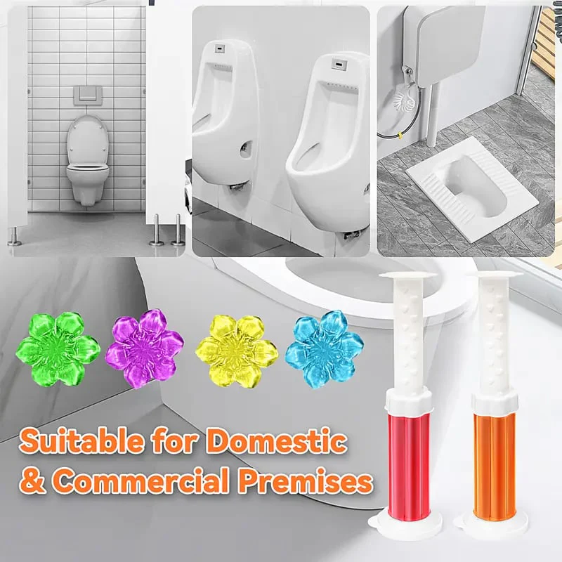 84 Flowers Toilet Cleaner Gel - (6 in 1)Air Freshener - Image 12