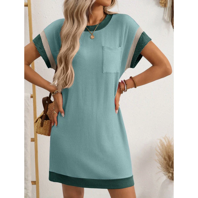🔥2025 Last Day Sale 50% OFF⏳Women's T-Shirt A-Line Mini Dress - Image 10
