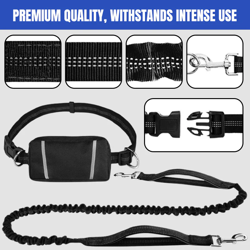 🔥🎁Hot Sale 50% OFF💥- Ends Soon!🔥Adjustable Hands-Free Dog Lead with Waist Bag - Image 6