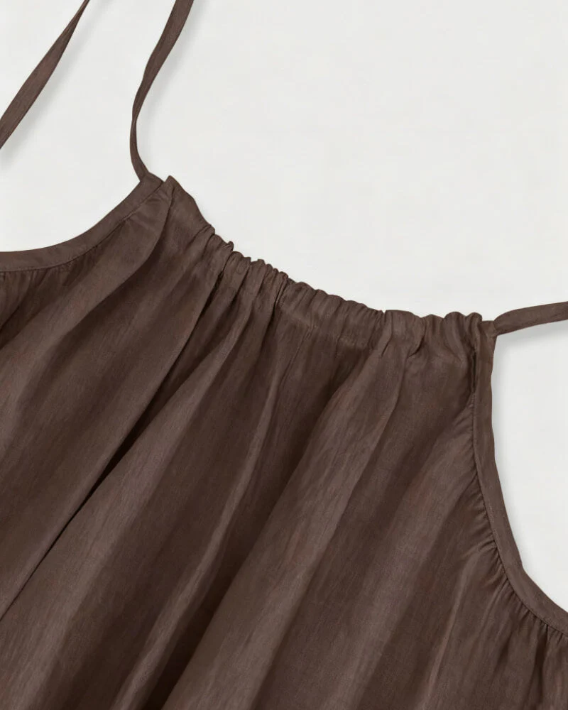 💕LAST DAY SALE: ONLY £12.99!!💃Women's Solid Color Backless Cami Dress - Image 19