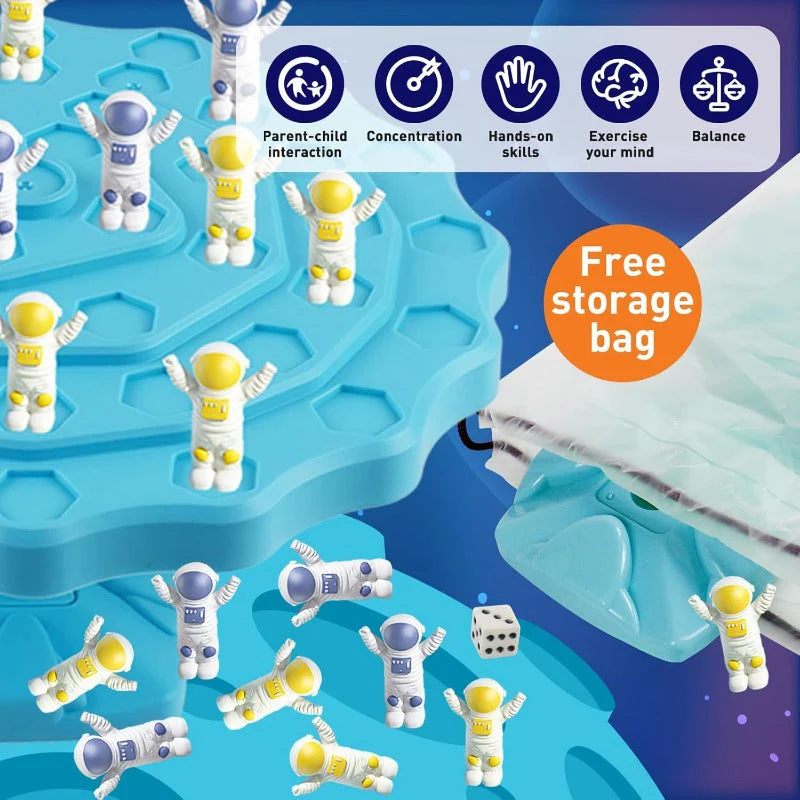 🔥LAST DAY SALE 49% OFF🔥Balance Spaceman Stacking Game – Interactive STEM Toy for Kids & Parents - Image 5
