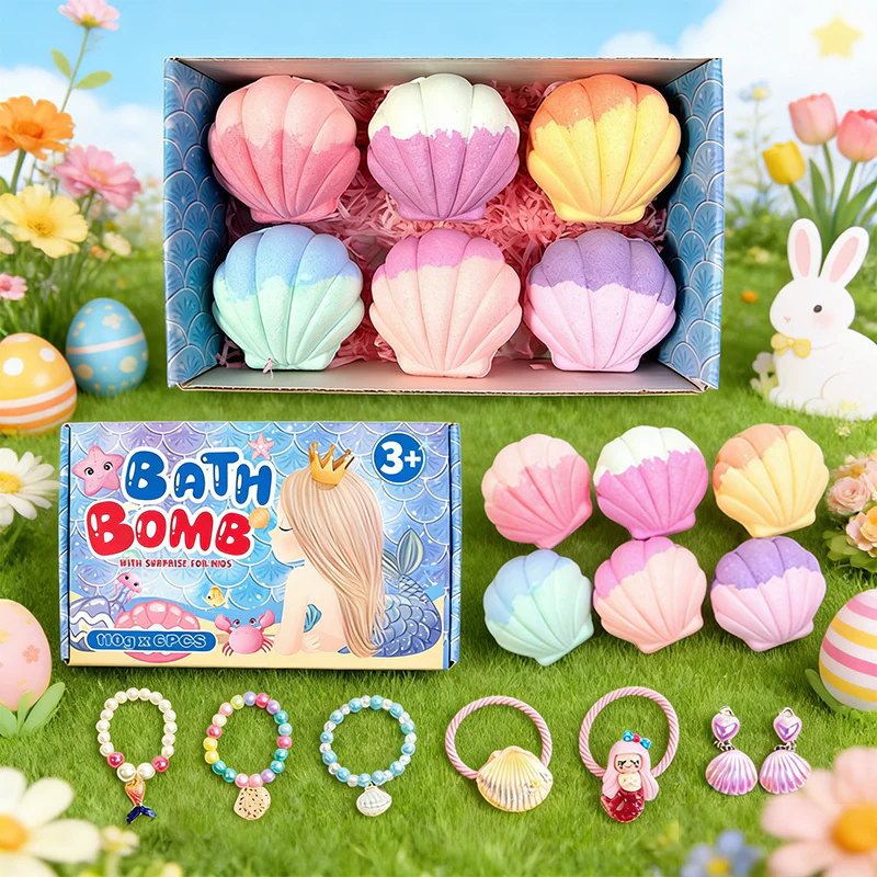 💥Easter Hot Sale 70% OFF🎁🛁Bath Bombs for Kids with Surprise Inside🥚✨