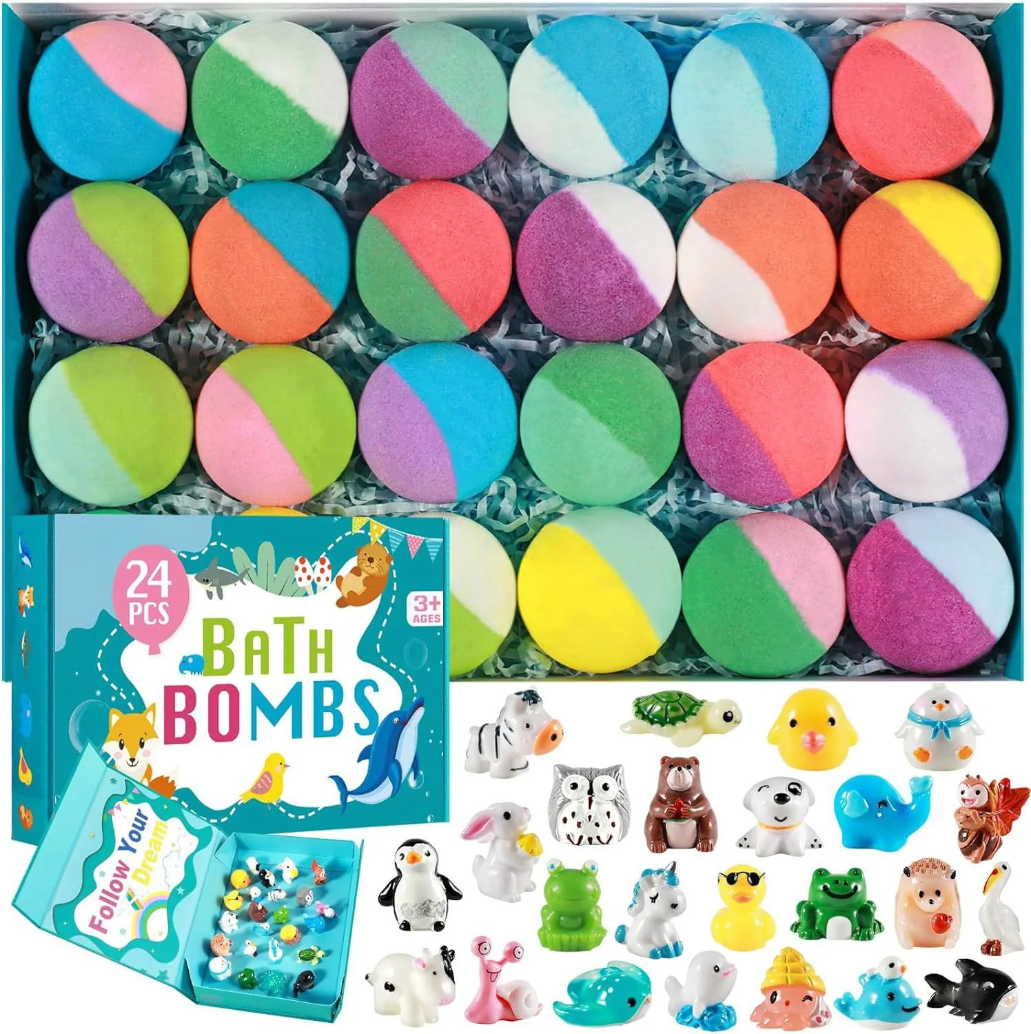 💥Easter Hot Sale 70% OFF🎁🛁Bath Bombs for Kids with Surprise Inside🥚✨ - Image 4