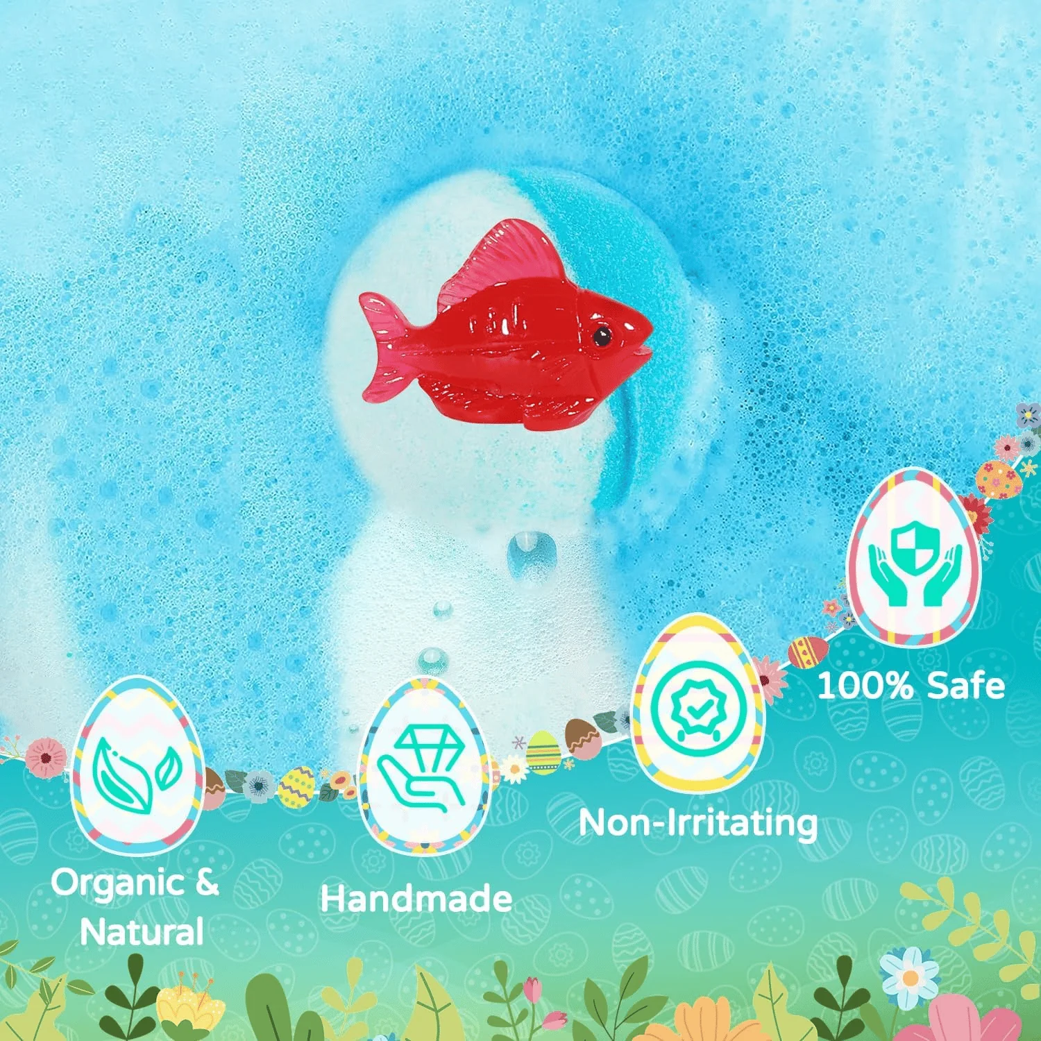 💥Easter Hot Sale 70% OFF🎁🛁Bath Bombs for Kids with Surprise Inside🥚✨ - Image 8