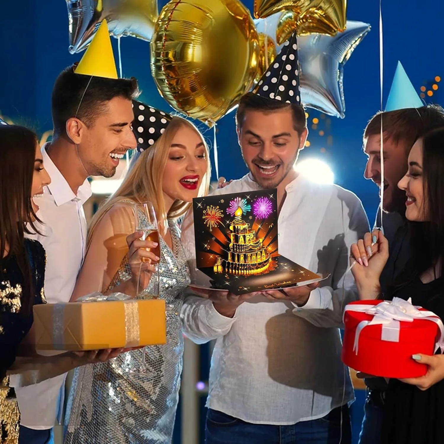 🔥LAST DAY SALE 70% OFF!!🎉3D Pop Up Musical Birthday Card with Lights & Song🎵🎂 - Image 6