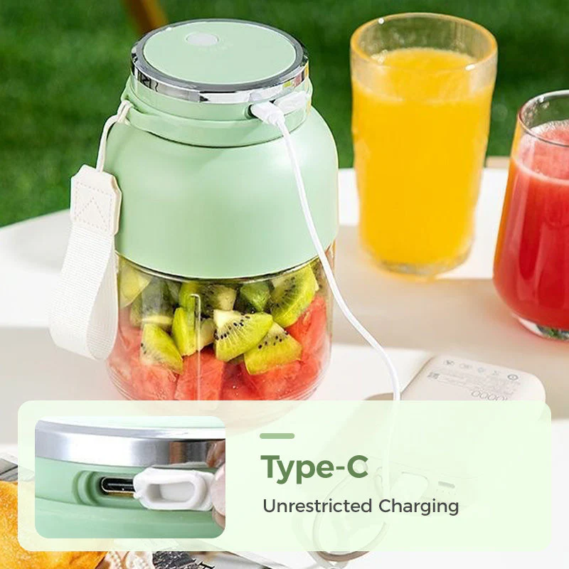📢🍉Multifunctional Large-🍊Capacity Wireless Portable Juicer Cup🍑🍌 - Image 6