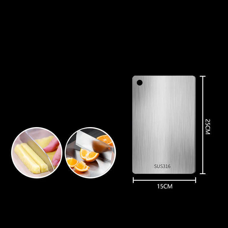 💖LAST DAY SALE 50% OFF💕Antibacterial Stainless Steel Cutting Board - Image 9