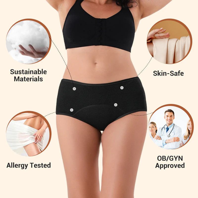 ⏳LAST DAY SALE: ￡8.99 FOR 3 PACKS!!🔥Women's Plus Size Cotton High Waisted Briefs 3-Pack - Image 2