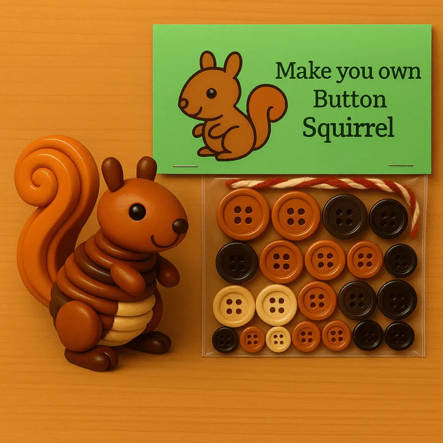 ⏳Last Day Promotion: BUY 2 GET 1 FREE✨DIY Button Animal Ornaments - Image 7