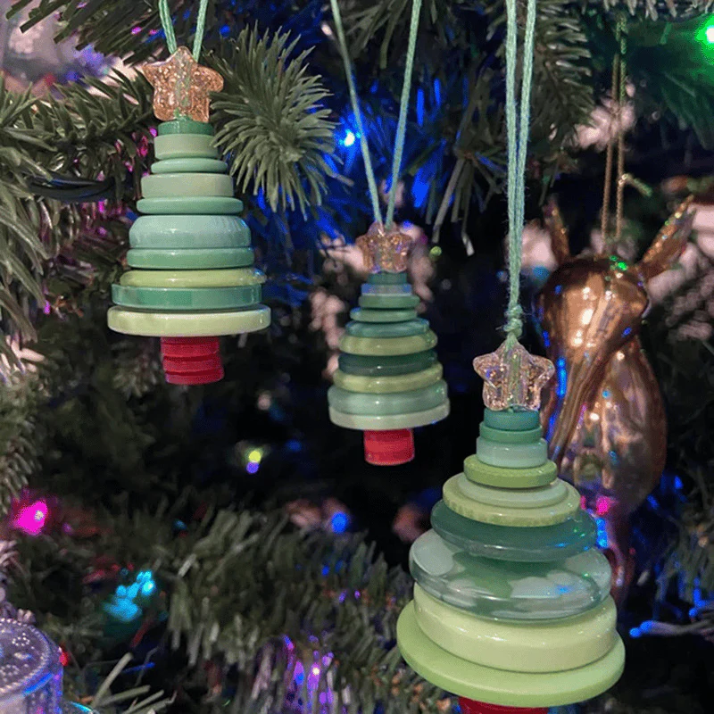 ⏰Last Day Promotion: BUY 2 GET 1 FREE!!✨DIY Button Ornament Kit🎅🎄 - Image 7