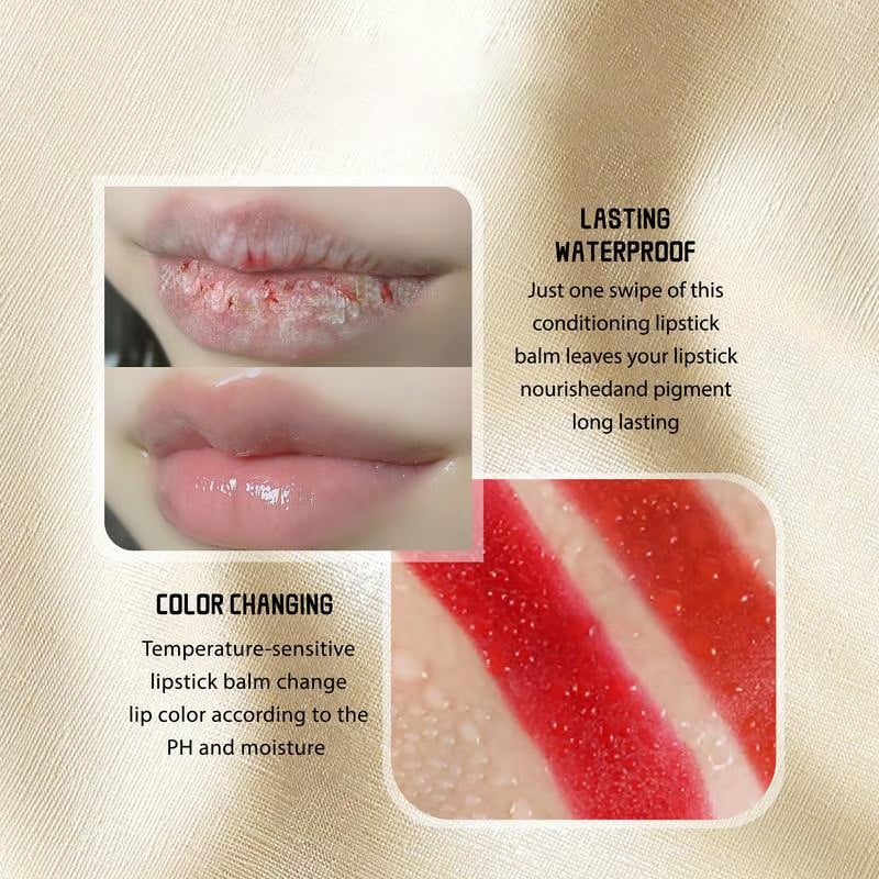 🏆Last Day Promotion - BUY 1 GET 1 FREE!🎁Transferproof Color-Changing Lipstick💄✨CrystalClear Color Alchemy 💋 Auto-Tints on Contact! - Image 2