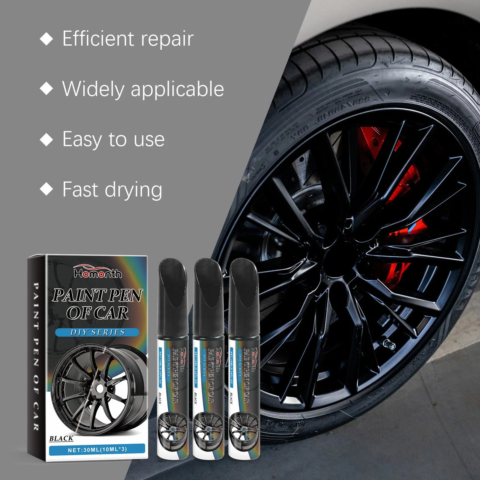⏳Last Day BUY 1 GET 2 FREE!!💡🔥Magic Car Scratch Repair Pen🚗 - Quick Fix for Scratches and Scuffs