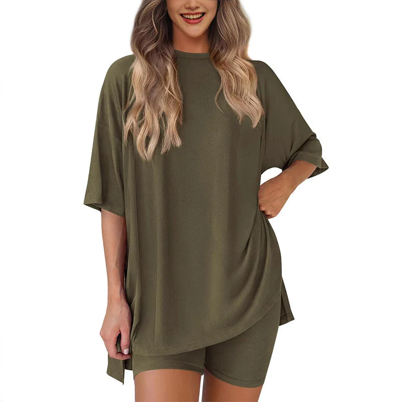🌸2026 Limited Hot Sale 49% OFF🌸Women's Summer Casual loose Two-piece Set💃 - Image 7
