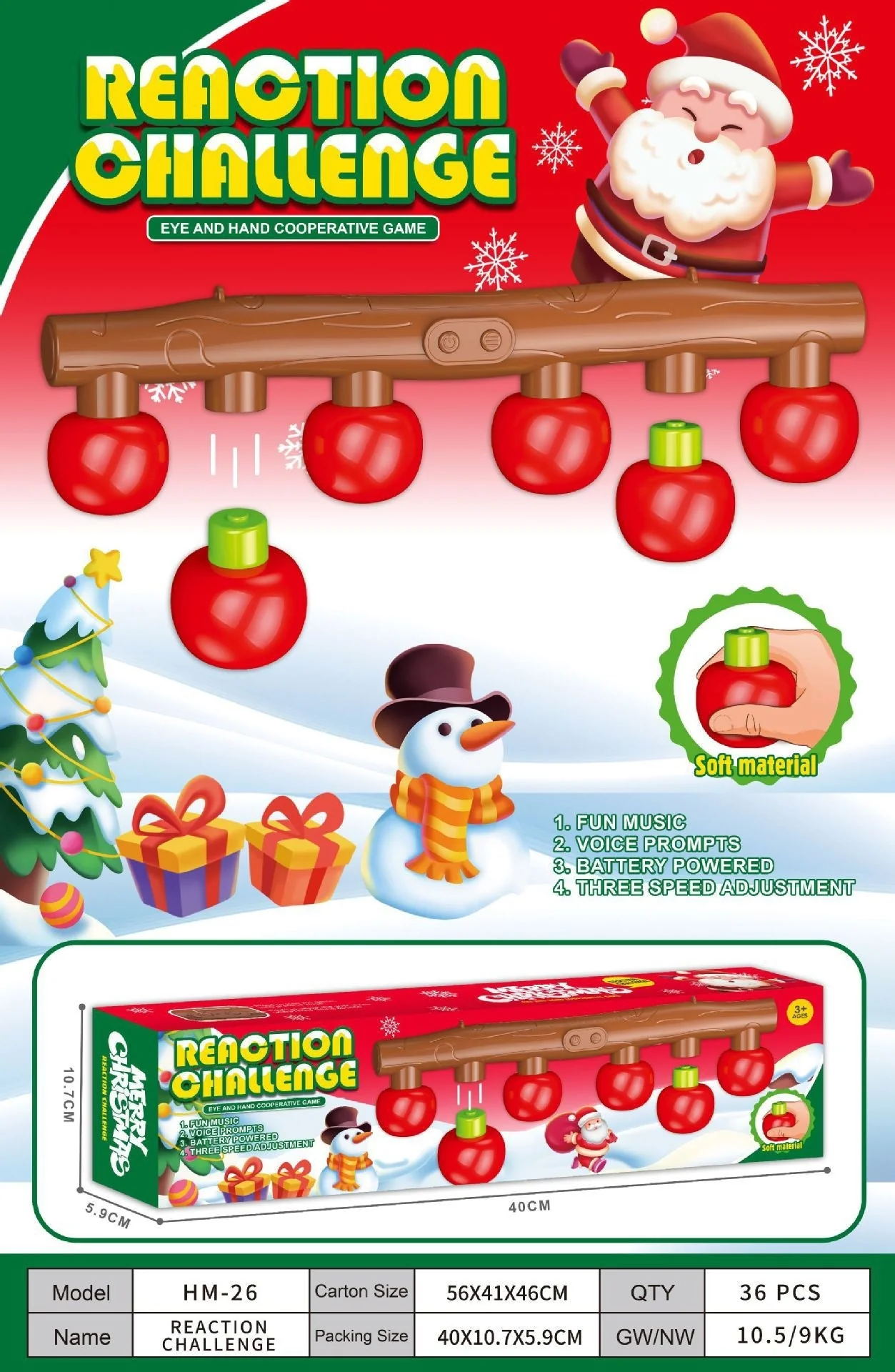 🎄Christmas Sale 70% OFF!!🎁The Reflex Game-Catching Sticks Game Reaction Training Toy - Image 16