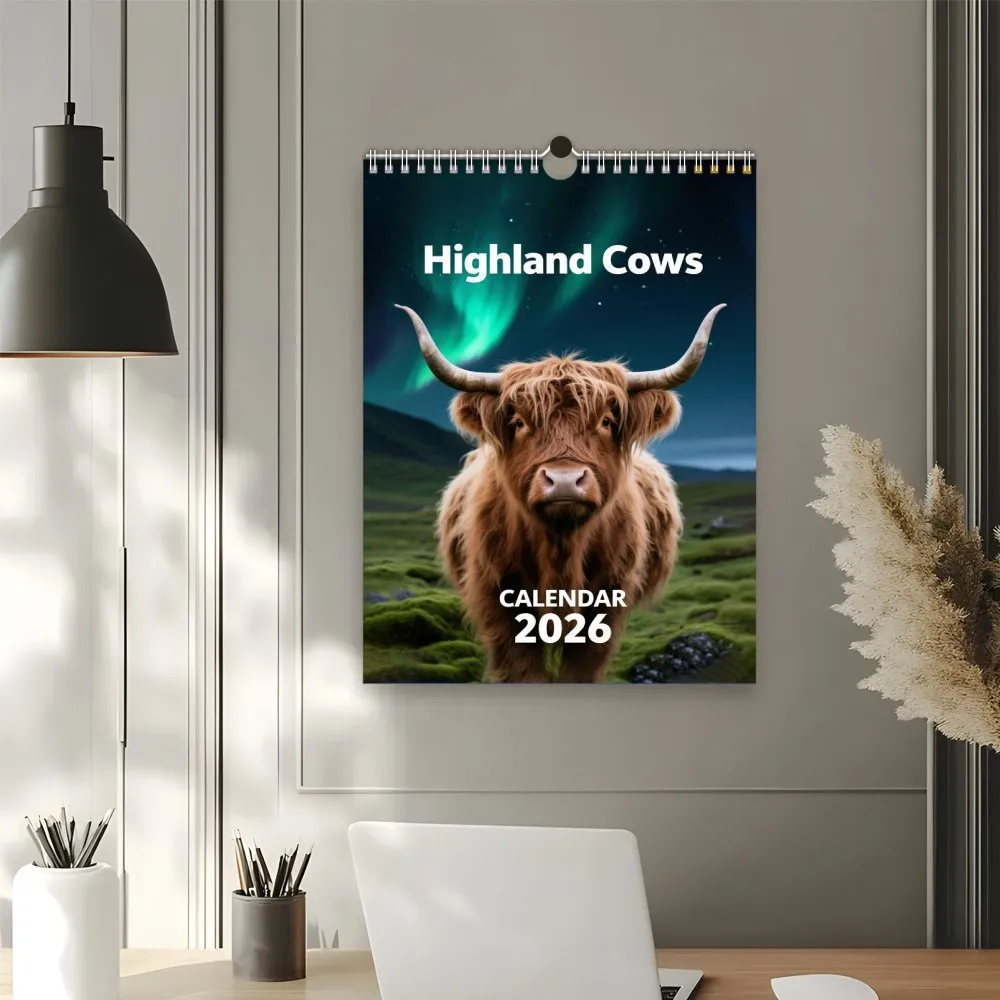 🐮2026 Highland Cattle-kalender📅 - Image 4