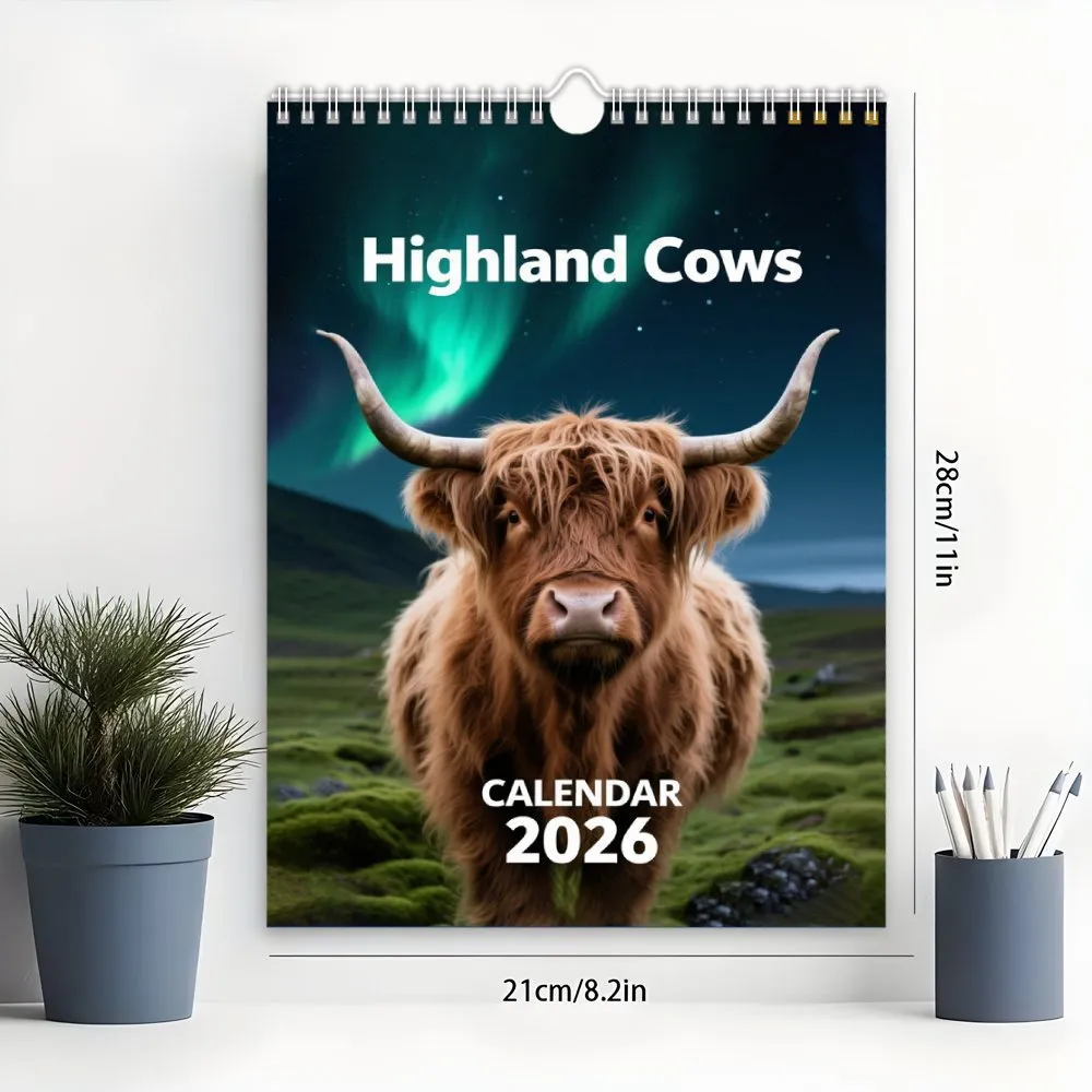🐮2026 Highland Cattle-kalender📅 - Image 5