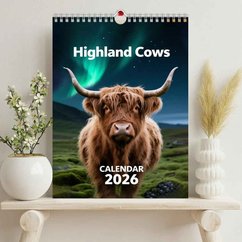 🐮2026 Highland Cattle-kalender📅 - Image 6