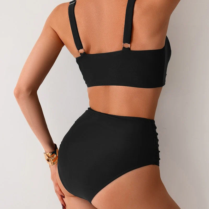Chic Spaghetti Strap Bikini 2-Piece Set - Image 2