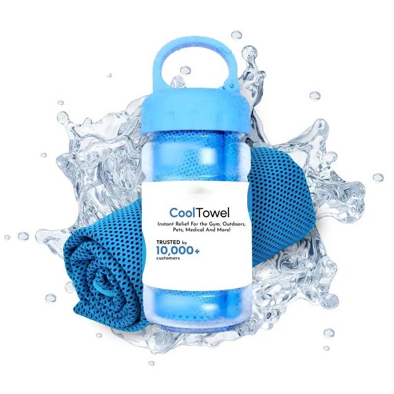 🎁Last Day Buy 1 Get 1 Free (Each only £3.49)🔥Cold Sweat Towel You Can Use Anywhere, Anytime! Reusable Soft Absorbent Cooling Portable