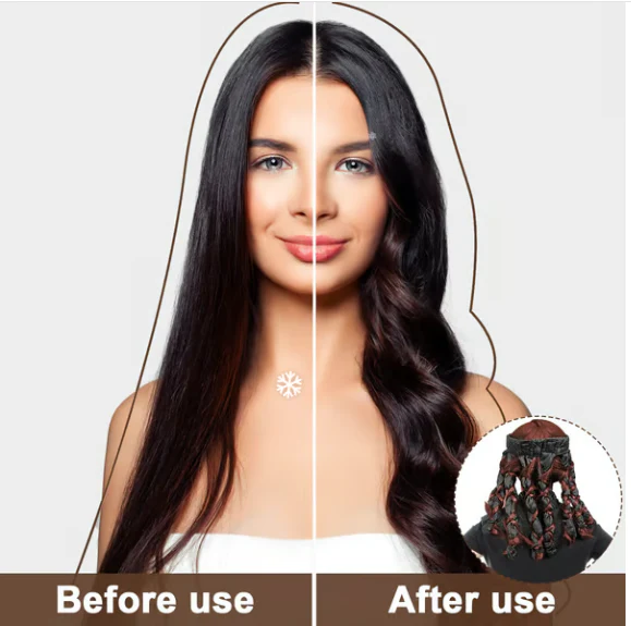 🎅Last Day Special Price: £6.99!!!🎄50K+ SOLD! 🎁Heatless Octopus Curler✨ - Image 3