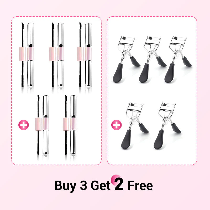 Double-Ended Waterproof Lengthening & Curling Mascara(50% OFF) - Image 15