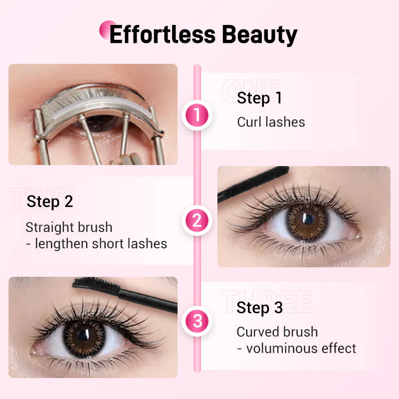 Double-Ended Waterproof Lengthening & Curling Mascara(50% OFF) - Image 7