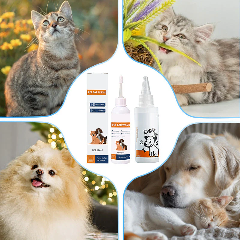 ⏳Limited offer: 60% OFF – just £7.99! 🏆✨ Pet Ear Cleaner - Gentle Formula with Soothing Aloe for Dogs & Cats, Prevents Infections & Odor 🌿👂 - Image 7