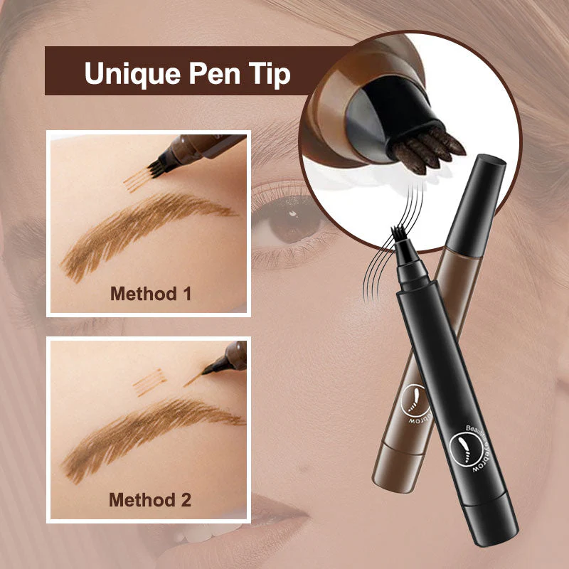 🎁Buy 1 Get 1 Free🔥Waterproof Four-tip Beard and Eyebrow Pen✨FAST FREE SHIPPING✈ - Image 2