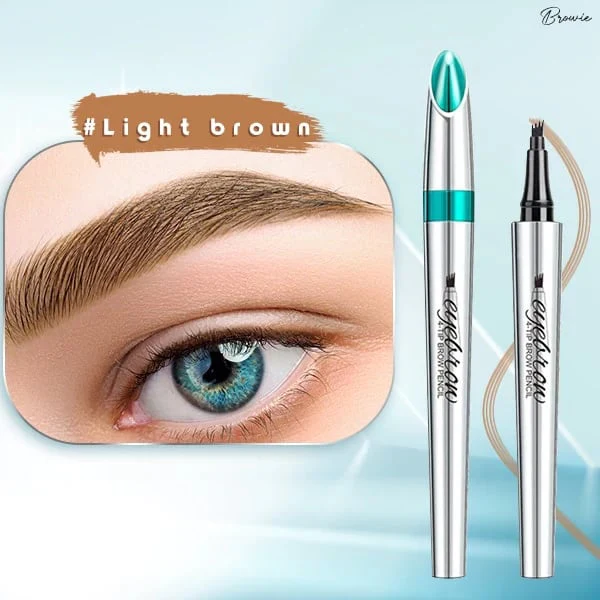 💥BUY 1 GET 1 FREE🎉High Quality 3D Waterproof Microblading Eyebrow Pen 4 Fork Tip Tattoo Pencil - Image 10