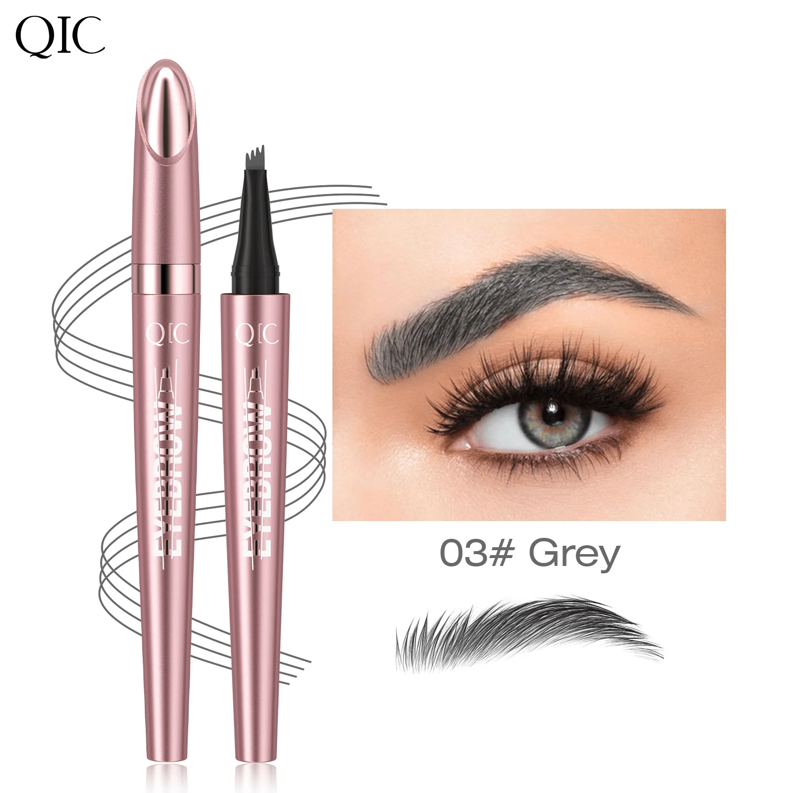 ⏰LAST DAY - BUY 1 GET 1 FREE!!💝Waterproof Micro-Fork Eyebrow Pencil - Image 12