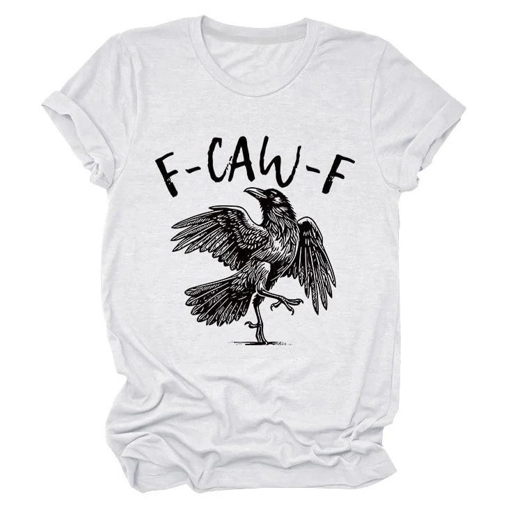 💥Surprise Price: Only £10.99!!🖤🐦⬛Humorous Crow Graphic T-Shirt – Say It With a Caw! - Image 6
