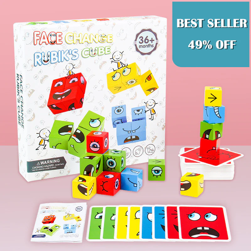 💖HOT SALE 49% OFF🎁5D Puzzle Educational Faces Changing Family Game🧩 - Image 3