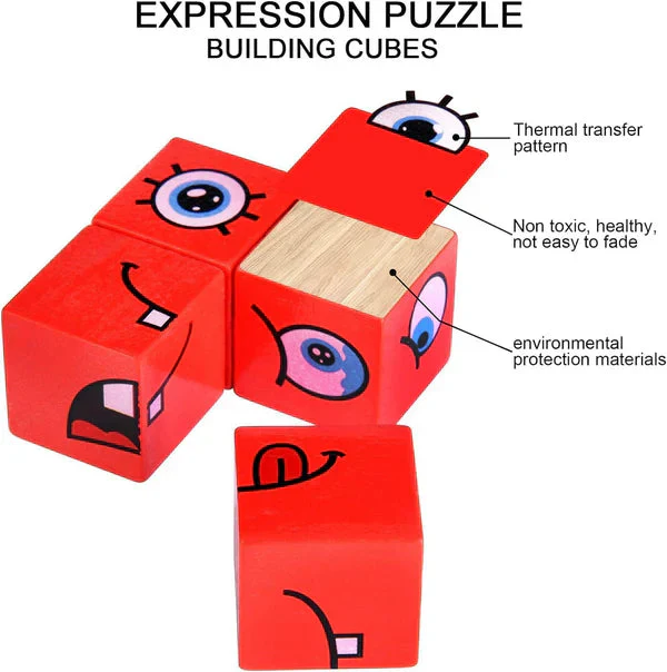 💖HOT SALE 49% OFF🎁5D Puzzle Educational Faces Changing Family Game🧩 - Image 9