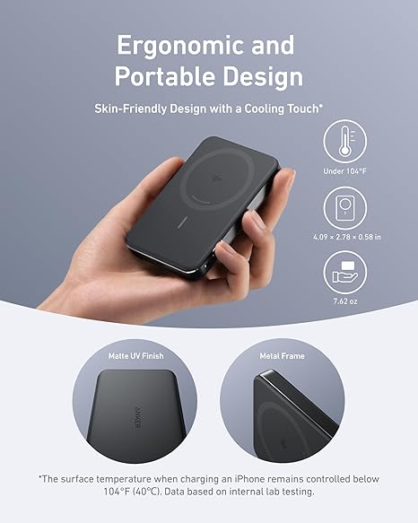 🎁LAST DAY SALE 49% OFF🔥🔋Portable Magnetic Wireless Power Bank - Image 2