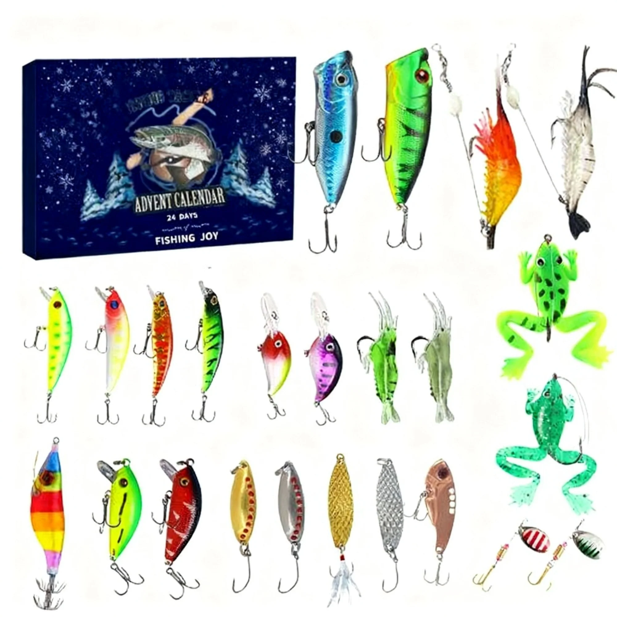 🔥LAST DAY SALE 50% OFF!🏆Flash Sale⚡50K+ SOLD! Almost Gone-💥Angler's Treasuret: 24-Day Advent Calendar🎣🎁 - Image 3