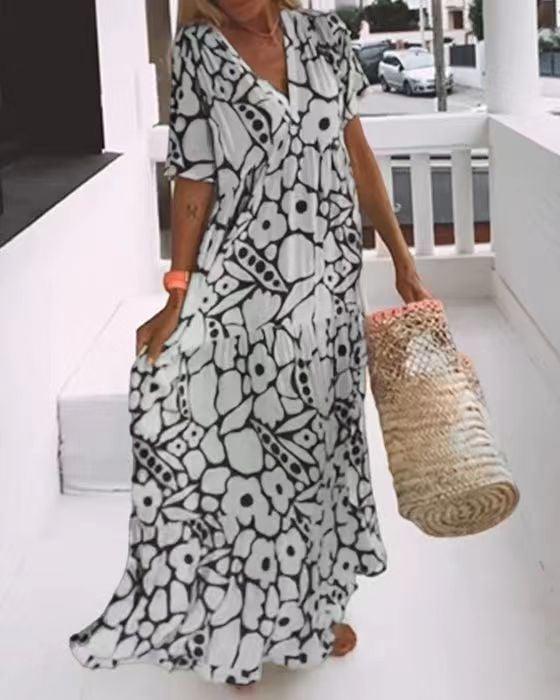 🌸LAST DAY SALE 49% OFF🌸Women's Casual Floral Swing Dress - Image 7