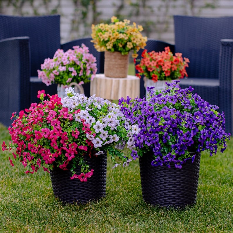 💥Upgraded high-grade material 🌱UV Resistant Lifelike Artificial Flowers💐 - Image 5