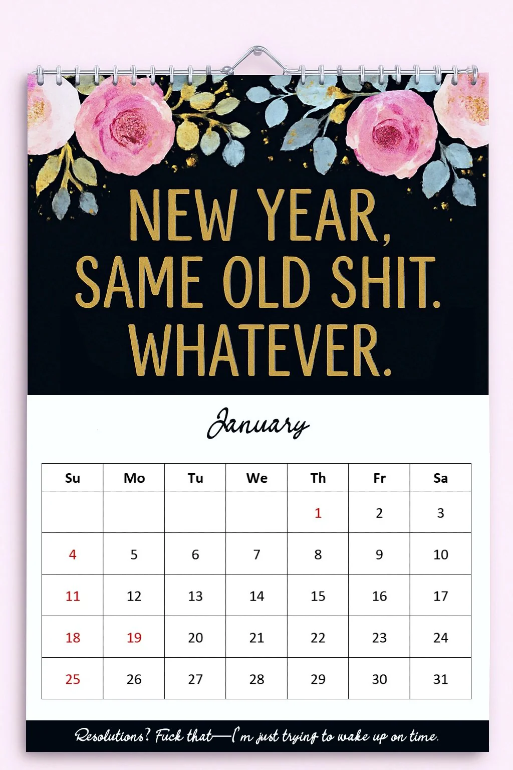 đ Hot Sale - 49% OFF đ„Bestsellerđ„Fuck It Again â 2026 Calendar For Women Whoâve Had Enough - Image 4