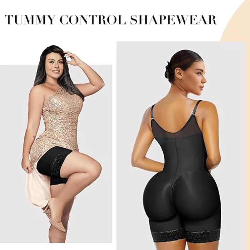Women's Tummy Control Butt Lifting Bodysuit - Image 3