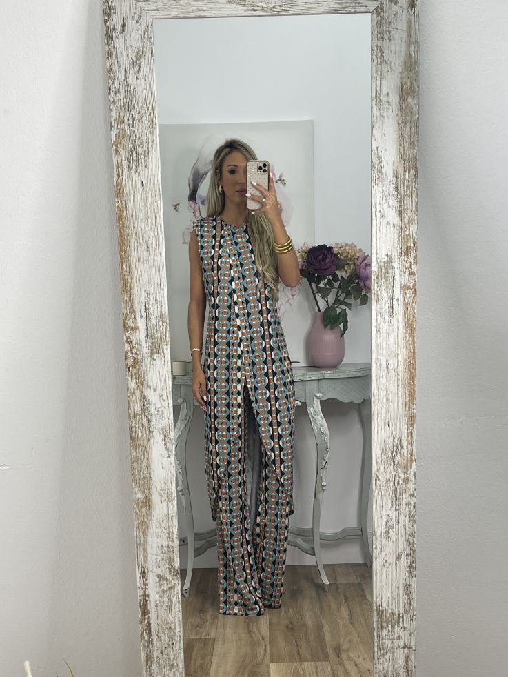 💖LAST DAY SALE 50% OFF💖Abstract Printed Comfy Suit For Women - Image 2