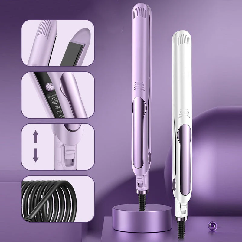 💖Mother’s Day Sale: 50% OFF!💖Steam Infusion Hair Straightening Brush – Nano-Titanium Wide Plate for Frizz-Free, Shiny, Healthy-Looking Hair - Image 4