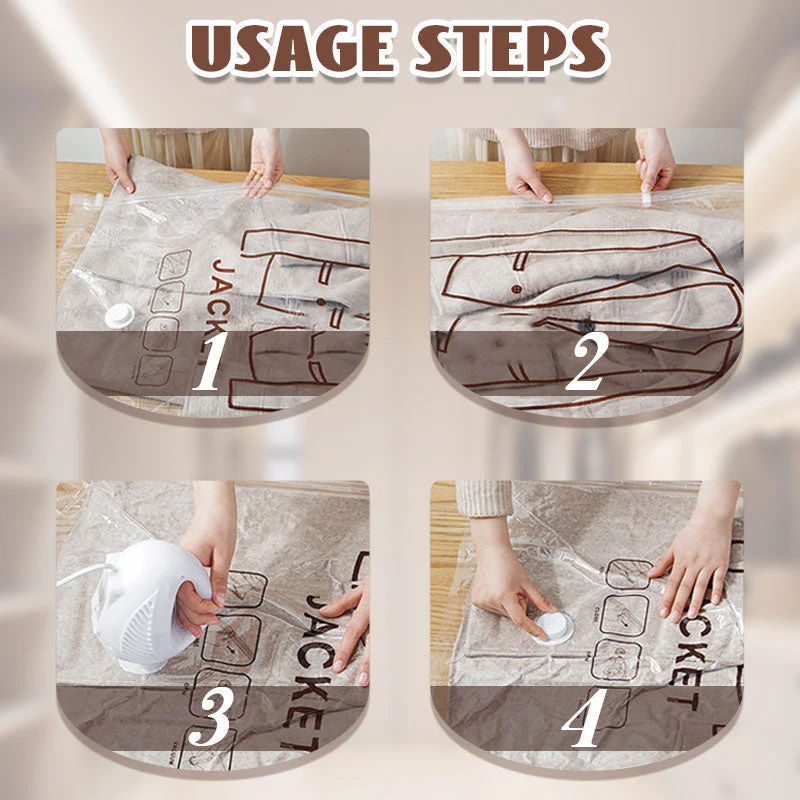 🧥Hanging Vacuum Storage Bags – Hanging Design for Wardrobe, Air Vacuum Compression, Waterproof Dustproof & Space-Saving 🧹 - Image 8